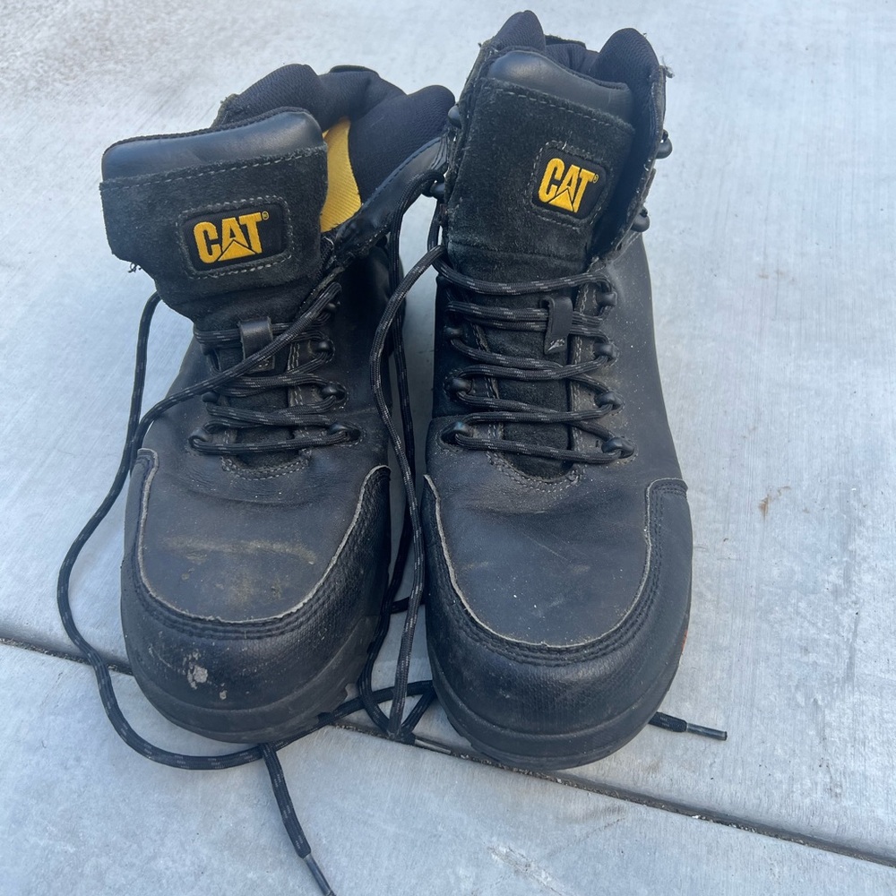 Caterpillar Black Work Boots